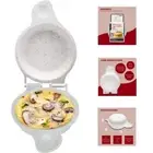 Microwave Egg Muffin Cooker Egg Sandwich Pan Mcmuffin Maker Breakfast 1-Pack