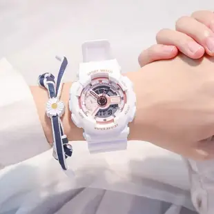 防水電子錶 女錶 兒童錶 韓國ins馬卡龍配件