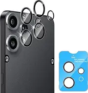 GEEMEE Compatible with Nothing CMF Phone 2 Pro Camera Protection for Tempered Glass, Pack of 2, 9H Hardness, HD Clear, Anti-Scratch Camera Screen Protector, Bubble-Free Film, Tempered Glass