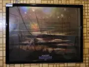 Mh2 Modern Horizons 2 Swamp Fetch Land Mtg Promo Poster Frame Not Included