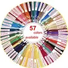 57 color Fringe Tassel Hanging DIY Craft Bookmark Sewing Finishes Trim 30pcs/lot