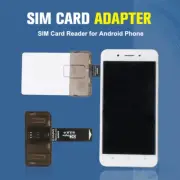 SIM Card Adapter SIM Card Reader Mini SIM Nano for Android phone(Plug And Pl===