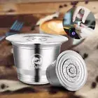 Refillable Capsule Reusable Pods Tamper Coffee Capsule For Nespresso Nestle