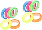 LALAFINA 2sets Highlighter Tape Sentence Highlight Tapes for School Annotating Books 5rolls*2