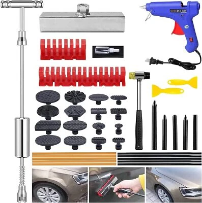 Dent Puller Kit - Paintless Dent Removal Tools for Easy and Efficient Car Den...