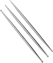 3 Pieces Ball Stylus Dotting Tools Double Head Cake Decoration Tool Sticks