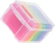 WOONEKY Organizer for Greeting Cards Photo Boxes Storage Card Storage Box Plastic Dividers for Scrapbook