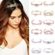 Bands Bride Headbands Leaves Hair Hoop Gold Leaves Wreath Wedding Hair Crown