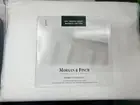 Morgan & Finch Caton King Bed Sheet Set 500TC White (18854901) - New