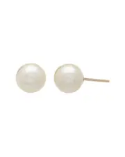 14K 7-7.5mm Freshwater Pearl Studs