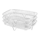 Air Fryer Rack Grilling Rack Stackable Mesh Grill Basket Air Fryer Accessories