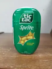 Tic Tac Sprite Lemon Lime Flavored Mints 3.4 oz 05/28/2024 UNOPENED