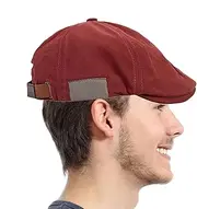 [Generic] Newsboy Cap for Men,Fashion Flat Beret Cap | Adjustable Newsboy Caps Stylish Painter Hat for Women, Men, Travel, Camping