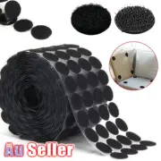 100 PCS Circles Sticker Tape 20mm Coins Self Adhesive Hook and Loop Dots round