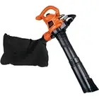 BLACK+DECKER 3-in-1 Leaf Vacuum and Mulcher, Up to 230 MPH, 12 Amp, Leaf Blower