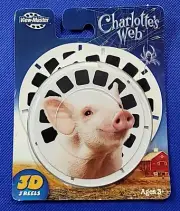 SEALED Charlotte's Web Wilbur Fern Movie Dakota Fanning view-master 3 Reels PACK