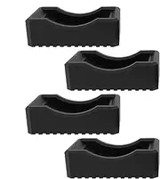 Griddle Leveling Shims Kit,Grill Leveling Pad BBQ Accessories - Stackable BBQ Tool Griddle Leg Accessories for Patio, Garden, Yard, Camping