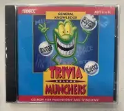 VTG mecc TRIVIA MUNCHERS DELUXE General Knowledge CD-ROM Mac Windows 8-14 New