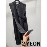 2YEON 腰帶格紋連衣裙 (BELT CHECK DRESS)