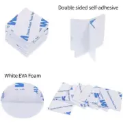 60PCS Heavy Duty Sticky Adhesive Pad Mounting Double Sided Tape for Wall Surface