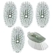 5 Pack Dish Brush Refills Head for OXO Steel Soap Dispensing Dish Brush