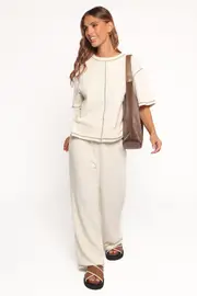 [PUP51] Angler Knit Set - Cream XS cream