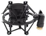 Black Metal Shock Mount w/ Foam For Neumann U 89 i Condenser Studio Microphone