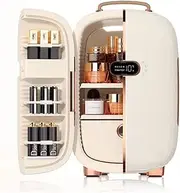 Beauty Refrigerator Small Mask Skin Care Cosmetics Double Door Mini Fridge Lipstick Perfume Storage Box