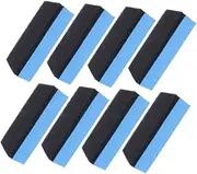 GRADENEVE 8pcs Wax Sponge Applicator Blue Wax Applicator Tire Applicator Pads Sponge Applicator Pad