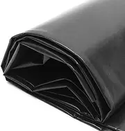 Pond Liner HDPE Pond Membrane, 1x6m 2x5m 3x4m 4x7m 6x9m 7x8m 10x12m Preformed Pond Lining Underlayment for Natural Looking Ponds, Waterfall, Garden, Black(4x5m(13.1x16.4ft))
