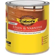 Cabot's 250ml Jarrah Gloss Oil Based Stain And Varnish