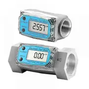 Stainless Steel Turbine Flowmeter Diesel Gasoline Methanol Kerosene Water Electronic Digital Liquid Meter Meter 4