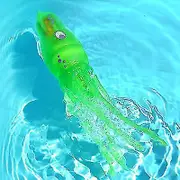 Swimming Pool Electric Toy Simulation Squid Bathtub Toy Swimming Children's Bath Toys Children's Bathtub Swimming Pool Bathtub Pool Toy Clockwork g...