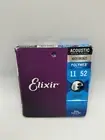 Elixir 80/20 Bronze Acoustic Guitar Strings w/ POLYWEB Custom Light (.011-.052)