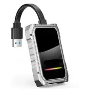 Wireless CarPlay Adapter for iPhone, 5G WiFi and Bluetooth 5.4, Silver Grey, USB Type C, 0.003S Low Latency, Compatible with iPhone 8 Plug, Cars from 2016