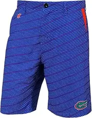 NCAA Florida Gators Men's Dots Walking Shorts, X-Large/38, Blue