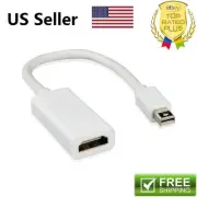Mini Displayport DP Thunderbolt To HDMI Adapter For Macbook Air/Pro iMac 1080P