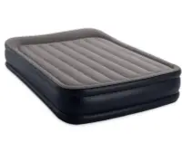 在飛比找Yahoo!奇摩拍賣優惠-intex 64136 充氣床墊深灰內置枕頭電泵雙人雙層線拉