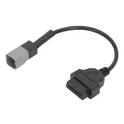 Jtgg WJTG CAN-AM Motorcycle ATV UTV Diagnostic Cable Adapter 6PIN to 16PIN ReplacementJ