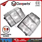 Pair LH+RH Tail Light Clear For Holden Commodore VN VG VP VR VS Ute Wagon 88~98