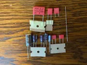 Denon DP-1100 DP-1200 DP-1250 Speed Repair Kit Capacitors Turntable Recap Set