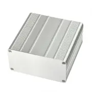 Eightwood Aluminum Enclosure Electronic Project Box Case for PCB Silver