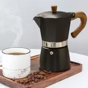 Italian Stovetop Espresso Maker Manual Cuban Coffee Percolator Machine 3 Cup