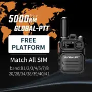 Walkie Talkie Global Available POC 4G Mini Two-way Radio Long Range Communicator