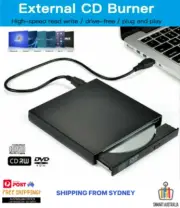 Portable External Drive USB Burner CD RW DVD ROM Reader Writer For Mac