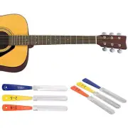 Electric Guitar Nut Files Double Edge Nut Slotting Files Fret Crowning File 3Pcs