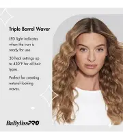 Bio Ionic Pro 1.5" Long Barrel Styler, Curling Iron