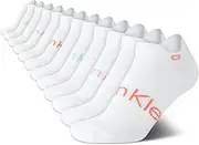 [Calvin Klein] Women's Athletic Socks - Lightweight Performance No Show Socks (12 Pack)