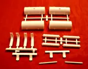 AMT Kenworth Aerodyne Cabover Fuel and Air Tanks 1/25