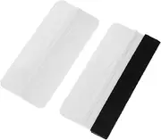 Zerodeko 2pcs Auto Squeegee Kit for Car Window Tinting Scratch Preventing Squeegee Tool for Wallpaper and Film Application Versatile Scrubbing Pad for Projects